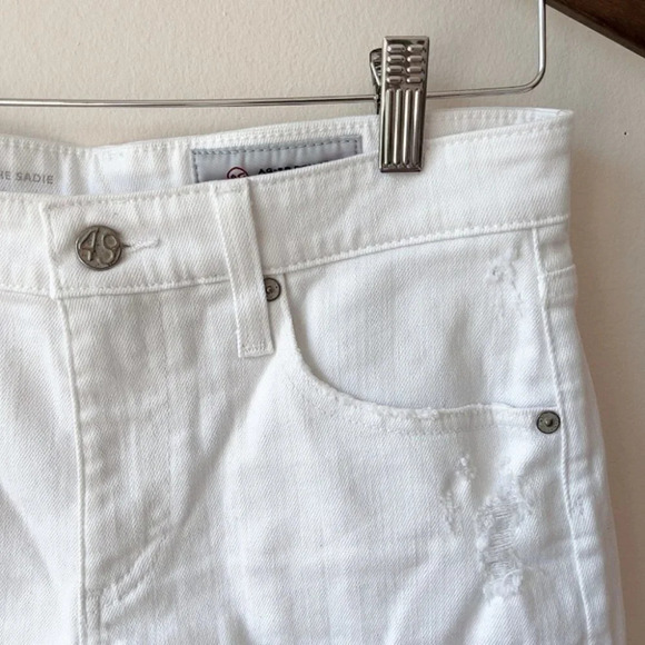 Ag Adriano Goldschmied The White Distressed Sadie Short - Picture 5 of 16